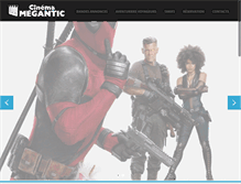 Tablet Screenshot of cinemamegantic.com